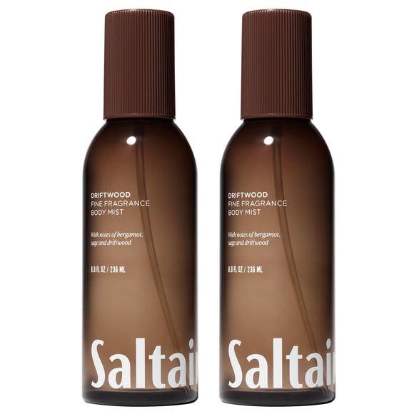 Body Mist Saltair Driftwood Scent 240 ml, paquete de 2