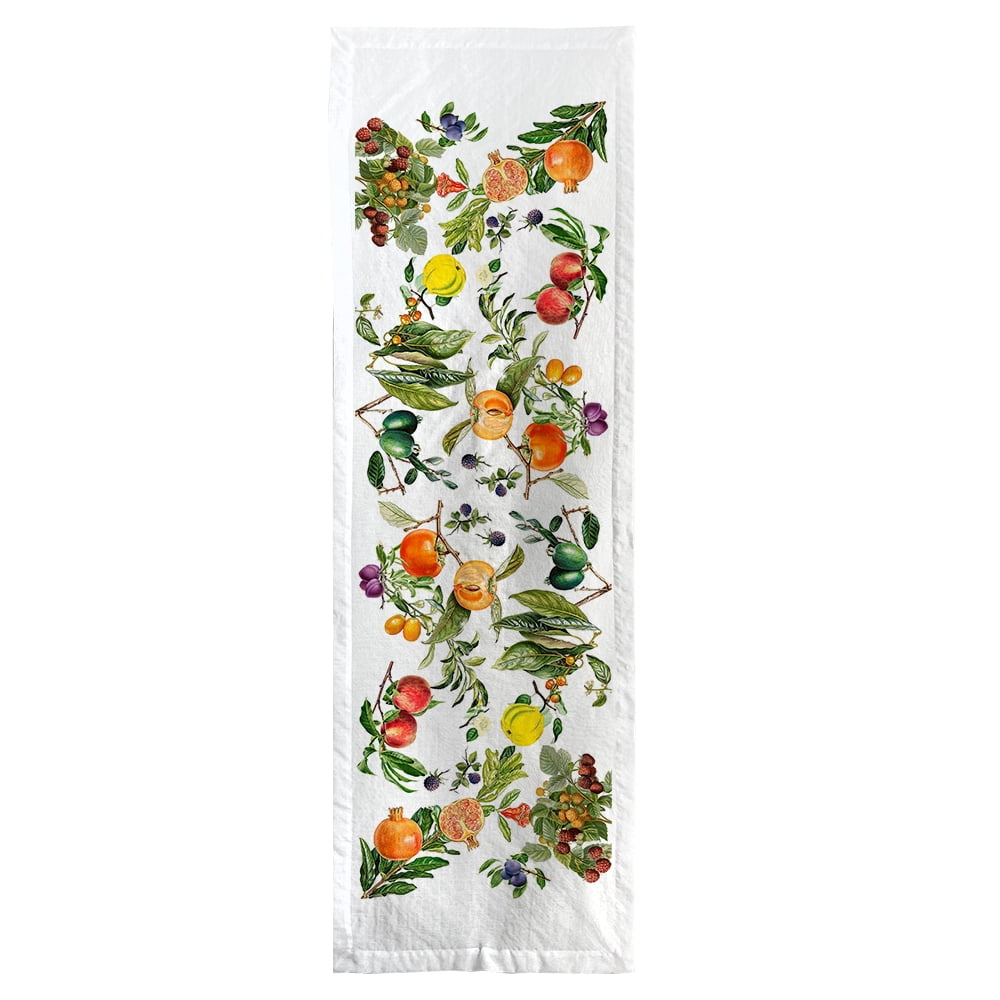 Tuyo Print - Camino De Mesa Velo Organza Frutas