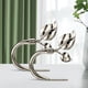 thumbnail image 2 of 2pcs, soportes laterales de cortina de metal hechos a mano para la pared, gancho de cortina Tieback tirar de espaldas para cortinas ventana decoración del hogar, 2 of 3