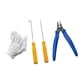 thumbnail image 1 of Juego De Herramientas Para Encordar Raquetas, Agarre Cómodo, Herramienta Manual Para Raquetas, Color Amarillo, 1 of 5