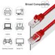 thumbnail image 4 of Cable Ethernet AvesView 15 m Blindado CAT6 10 Gbps Rojo, 4 of 5