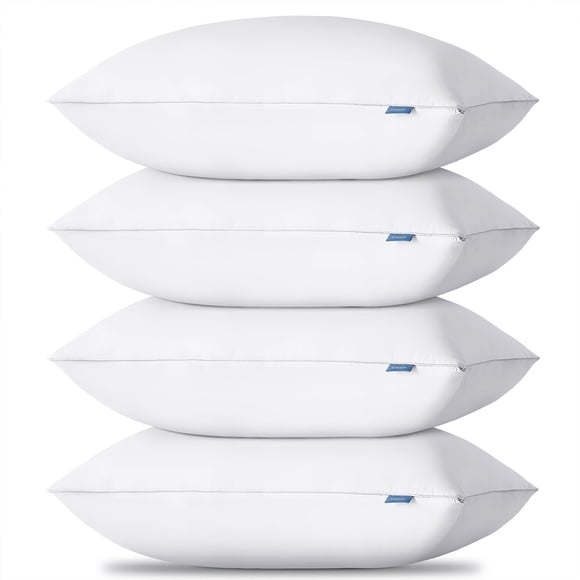 Almohadas de cama CozyLux, suaves y de apoyo para personas que duermen de lado o boca arriba