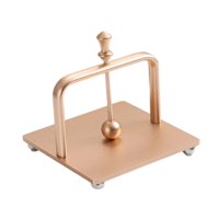 Magideal - Servilletero, Porta Toallas Para Invitados, Decoración De Encimera, Porta Pañuelos De Mesa, Bandeja Para Servilletas De Cóctel Para Mesa De Cocina, Ba Oro Rosa