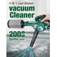 thumbnail image 2 of Combinación de aspiradoras Leaf Blower KIMO, inalámbrica, 4 en 1, 150 MPH, 2000 RPM, 2 of 8