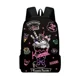 thumbnail image 1 of MINISO Kuromi Melody Joint Peripheral Backpack Female Cute Elementary School Students Junior High School Bag Mochila, 1 of 3