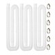 thumbnail image 1 of Manguera para piscina YHSXLG 38 cm 1,5 pulg. Pack de 3 con abrazaderas, 1 of 5