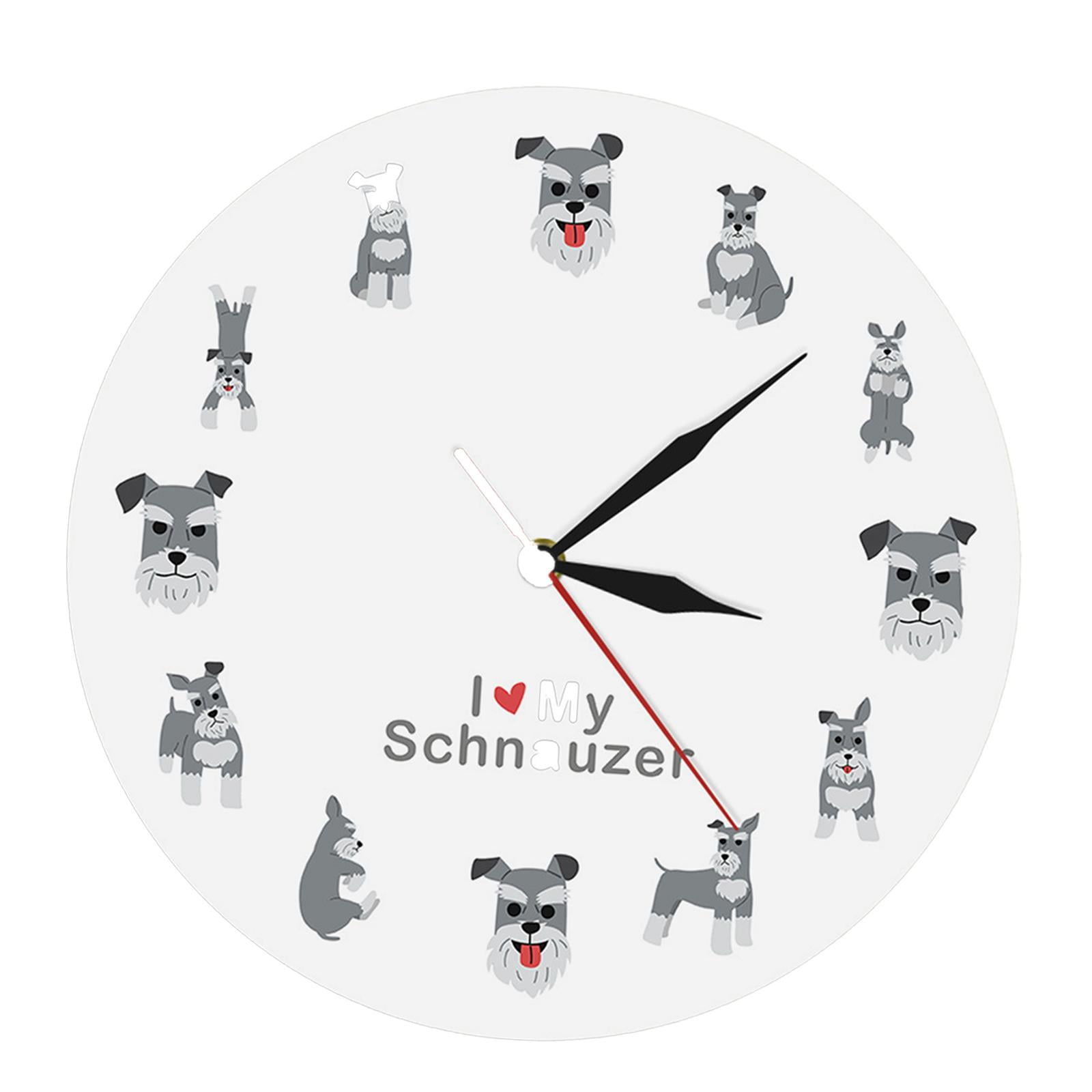 Bothyi - Reloj De Pared Reloj Decorativo Redondo Para Dormitorio Infantil Sala De Estar Dormitorio