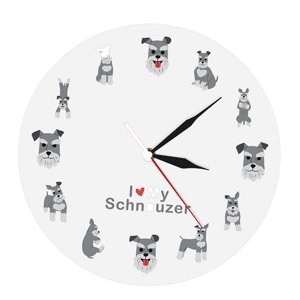 Bothyi - Reloj De Pared Reloj Decorativo Redondo Para Dormitorio Infantil Sala De Estar Dormitorio