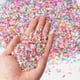 thumbnail image 4 of Confeti de purpurina multicolor para manicura, 200 g, formas variadas, tamaño 2-4 mm, para decoración de fiestas, manualidades, arte de uñas premium, etc., 4 of 7
