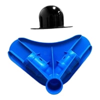 Ioensy - Mantenimiento De Componentes De Unión De Esquinas Del Marco De La Piscina Conector Rectangular Del Marco De La Piscina Azul