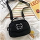 thumbnail image 3 of Lindo Bolso De Pana De Oso Correas Ajustables Materiales De Alta Calidad Adecuado Para Muchas Ocasiones Artículos De Moda, 3 of 3