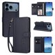 thumbnail image 2 of Funda Cartera Trébol para iPhone 17 Pro con Ranuras Tarjetas y Carga Inalámbrica Azul oscuro, 2 of 6