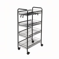 Genérico - Carrito Carro Organizador Con Rueda Multiuso 4 Niveles