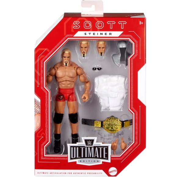Figura de Acción WWF Scott Steiner Edición Ultimate