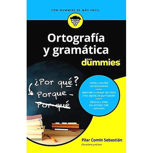 Libro Ortografía y gramática para dummies - Comín Sebastián
