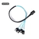 thumbnail image 5 of Cable SAS ADCAUDX 0,5 m SFF-8087 a 4 SATA, 5 of 5
