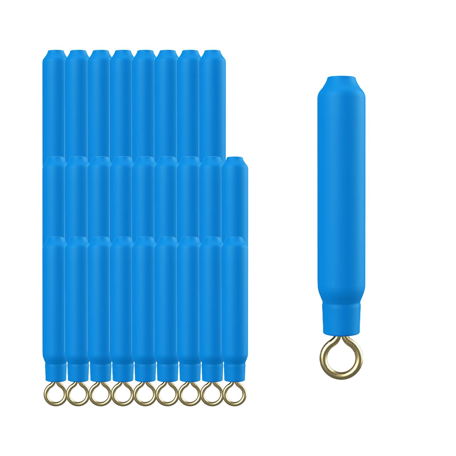 Magideal - 30 Uds Flotadores De Pesca Asiento De Deriva Giratorio Asiento Flotante Insertar Boya Bobber Bead Accesorios De Pesca Tapón De Corcho De Pesca , Medio