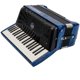 thumbnail image 3 of Acordeón Cromático Hohner Bravo Iii 96 A16742 - Blue, 3 of 3