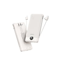 Cargador Portátil Veger De 10000 Mah Con Cables Y Enchufe Integrados