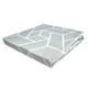thumbnail image 1 of Sábanas Micro Piel Durazno 2 plazas Geométrico Gris, 1 of 3