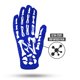 thumbnail image 2 of Guantes de Fútbol Americano NXT NXTRND Juvenil Talla Media Azul Esqueleto, 2 of 4