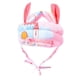 thumbnail image 3 of Casco De Seguridad Infantil Ajustable De Algodón Transpirable Para Caminar Rosa, 3 of 5