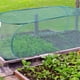 thumbnail image 2 of 2 piezas 39" x 18" x 16" Plantas de filas de jardín emergentes cubren la red protectora de la jaula de la malla vegetal con uñas de tierra para proteger la flor de la plántula de la fruta ve, 2 of 3
