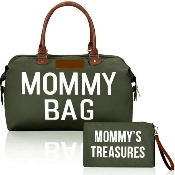 Mommy Handbag Baby Diaper Large Capacity Bag 2pcs Set Baby Stroller Bag Baby Care Travel Bag