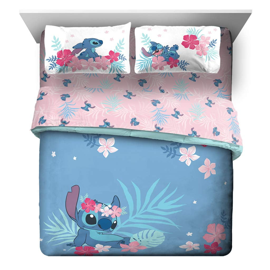 Juego De Cama Jay Franco Disney Lilo & Stitch Paradise Dream Queen