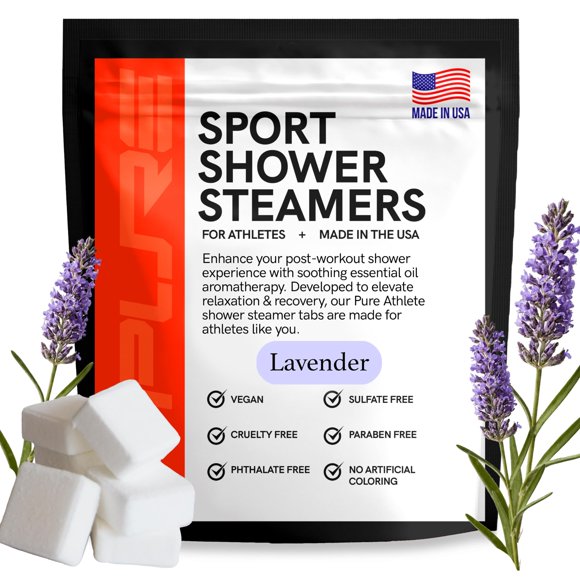 Vaporizadores de ducha Pure Athlete Sport con aceite esencial de lavanda