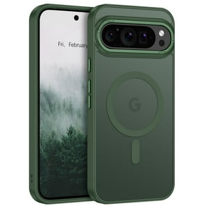 Funda Magnética Bentoben Para Google Pixel 9 Pro Xl, Color Verde Oscuro