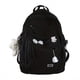 thumbnail image 1 of Upgrade Your School and Travel Game with Our Kawaii Canvas Backpack - Simple Preppy Style with Large Capacity for Women, 1 of 5