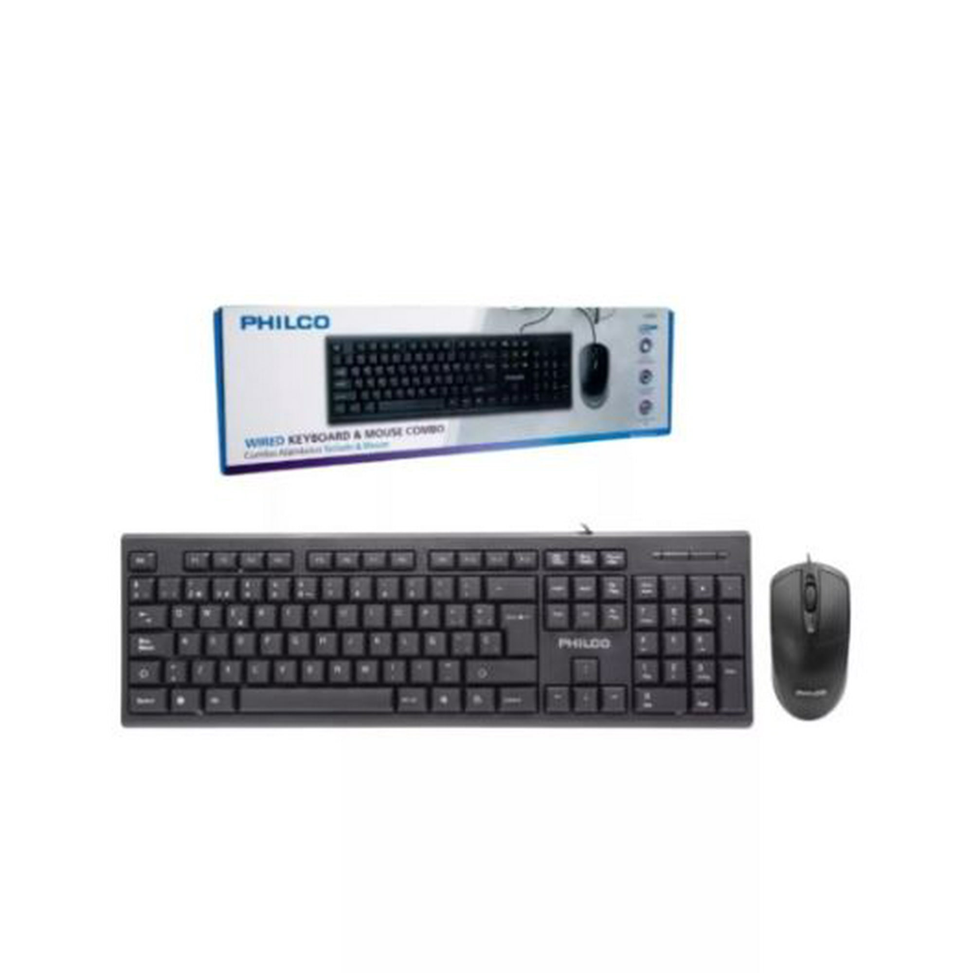 Kit Teclado Y Mouse Alambrico Philco K4500 (nuevo)