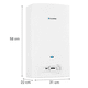 thumbnail image 1 of Calefón 11 Litros Gas Natural Junkers Bosch Therm 410, 1 of 6