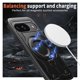 thumbnail image 2 of Para Google Pixel 9 / Pixel 9 Pro Funda con Soporte de Anillo en O Magnético Invisible, Funda de Teléfono a Prueba de Golpes, Negro, 2 of 4