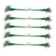 thumbnail image 2 of 50pcs líderes de alambre de pesca con broches de seguridad y barriles giratorios verde 15 cm, 2 of 5