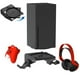 thumbnail image 1 of Soporte de pared para Xbox Series X - con soporte para 2 controladores y gancho para auriculares - base de consola rotativa, 1 of 9