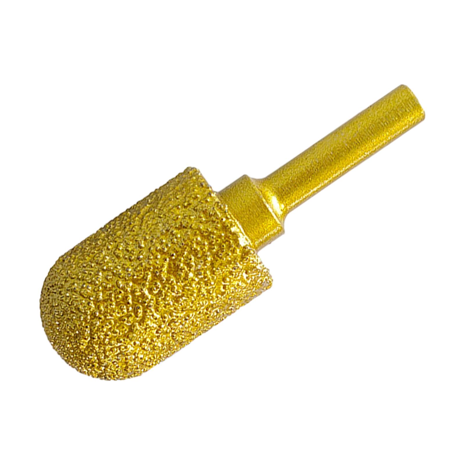 Magideal - Broca De Fresa De Pulido De Diamante, Broca De Pulido Vástago De 6 Mm Cabezal De Pulido Universal De 60 Mm De Largo Punto Montado De Pulido Para Pulir 20Mm