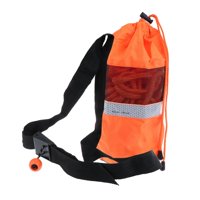 Magideal - Bolsa De Lanzamiento De Cuerda Arrojable Al Agua, Línea De Lanzamiento De 8Mm De Diámetro, Diseño De Cordón, Balsa, Equipo De Pesca, Canoa, Bolsa De L Cuerda De 31 M.