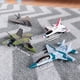 thumbnail image 2 of Aviones fundidos a presión Toy Jet Squadron, paquete de 4 unidades de la Fuerza Aérea de los EE. UU., 2 of 9