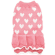 thumbnail image 1 of Suéter con forma de corazón para perro, cálido, de punto, chaleco, jersey de cuello alto, abrigo para perros pequeños y medianos., 1 of 5