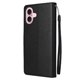 thumbnail image 2 of Funda Cartera para iPhone 16 con Tarjetero, Soporte y Cordón - Protección Negro, 2 of 6