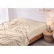 thumbnail image 3 of Sábana plana Utopia Bedding de microfibra cepillada suave, tamaño king beige, 3 of 6
