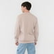 thumbnail image 2 of Polerón Hombre R-Neck Liso Color Ecru Corona, 2 of 5