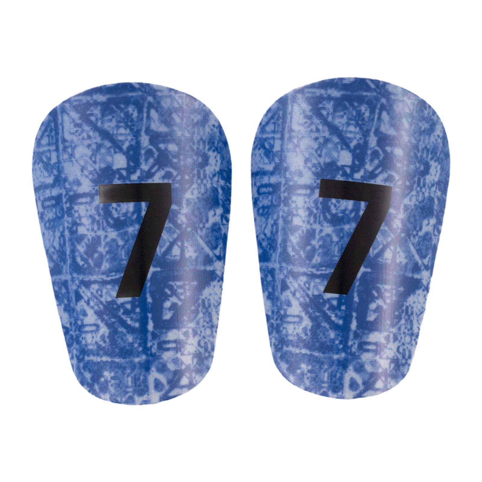 Ioensy - Mini Espinilleras De Fútbol, Juego De Fútbol Portátil, Espinilleras De Entrenamiento De Fútbol, 12Cm X 7,8Cm