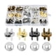 thumbnail image 3 of 20 Piezas Botones De Metal Botones De Billetera Con Broches Finos Para Ropa Monederos Unisex 18mm, 3 of 5