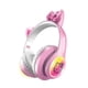thumbnail image 1 of Audífonos inalámbricos Bluetooth Hello Kitty con luces, micrófono integrado, diseño plegable, diadem, 1 of 4