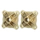 thumbnail image 1 of 1 par de bujes de rueda de eje trasero de 4 pernos y 24 dientes estriados de 25 mm para cuatriciclos Go Kart de 125 cc, 150 cc y 200 cc, 1 of 8