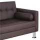 thumbnail image 3 of Sofa Retro 3 Cuerpos Pu 12 Chocolate, 3 of 5