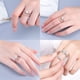 thumbnail image 2 of Anillo Moosea Moissanita 1.5 Quilates Oro Amarillo Vermeil 14 Quilates Mujer, 2 of 3